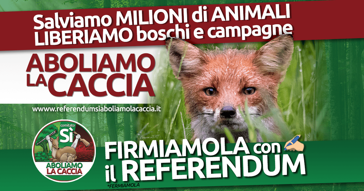 www.referendumsiaboliamolacaccia.it